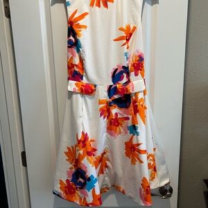 Draper James Citrus Lily Floral Dress.